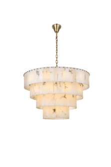 Georgina 34 Light Chandelier in Satin Gold (173|1015D40SG-33ST)