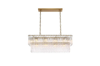 Georgina 14 Light Chandelier in Satin Gold (173|1015D36SG-03GL)