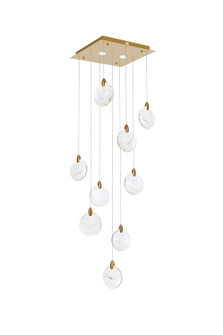 Avery LED Pendant in Satin Gold (173|1012S20SG-01CR)