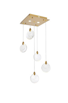 Avery LED Pendant in Satin Gold (173|1012S16SG-01CR)