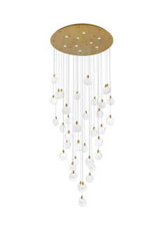 Avery LED Chandelier in Satin Gold (173|1012G48SG-01CR)