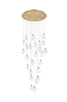 Avery LED Chandelier in Satin Gold (173|1012G36SG-01CR)