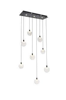 Avery LED Pendant in Black (173|1012D36BK-11ST)