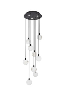 Avery LED Pendant in Black (173|1012D20BK-11ST)