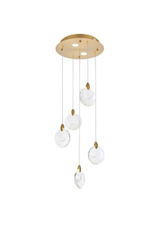Avery LED Pendant in Satin Gold (173|1012D16SG-01CR)