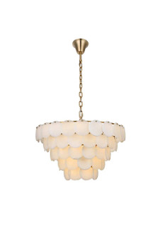 Charlotte 29 Light Chandelier in Satin Gold (173|1010G36SG-11ST)
