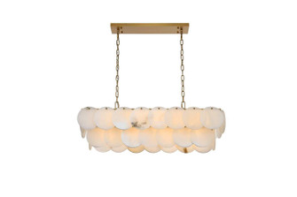 Charlotte 14 Light Chandelier in Satin Gold (173|1010D36SG-11ST)