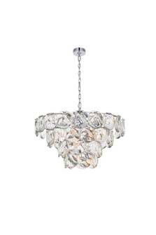 Charlotte 21 Light Chandelier in Chrome (173|1010D32C-01CR)