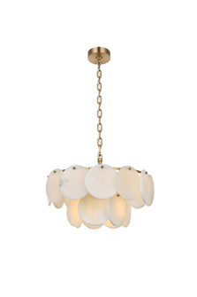 Charlotte Nine Light Chandelier in Satin Gold (173|1010D20SG-11ST)