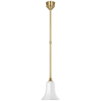 Academy Barn Light LED Pendant in Hand-Rubbed Antique Brass (268|TOB 5815HAB-WHT)
