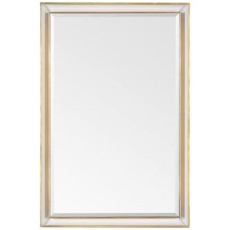 Tricia LED Mirror in Matte White and Gild (268|TOB 2965WHT/G)