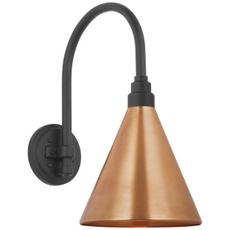Academy Barn Light LED Barn Light in Matte Black (268|TOB 2814MBK/S10-SC)