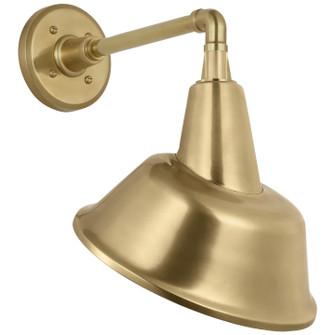 Academy Barn Light LED Barn Light in Hand-Rubbed Antique Brass (268|TOB 2811HAB/S3-HAB)