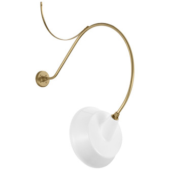 Academy Barn Light LED Barn Light in Hand-Rubbed Antique Brass (268|TOB 2807HAB/S4-WHT)