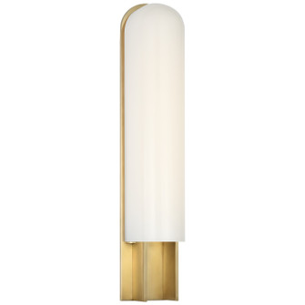 Trouve LED Wall Sconce in Antique-Burnished Brass (268|KW 2932AB-WG)