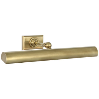 Cabinet Maker LED Picture Light in Antique-Burnished Brass (268|CHD 2702AB-CL)