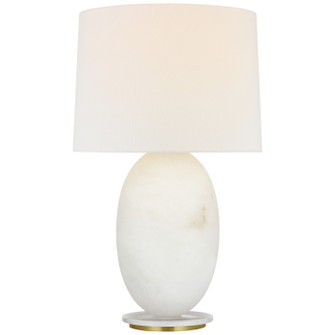 Folly LED Table Lamp in Alabaster (268|BBL 3910ALB-L-CL)