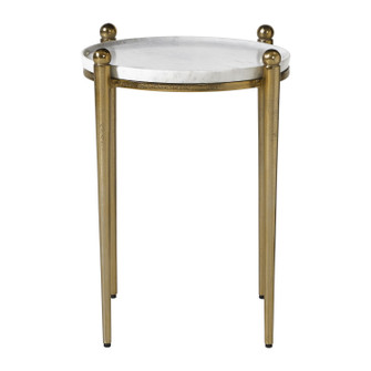 Nahunta Accent Table in Antique Brass (52|51170)