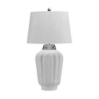 Bexley One Light Table Lamp in White (175|QN-Bexley-TL-WPN)