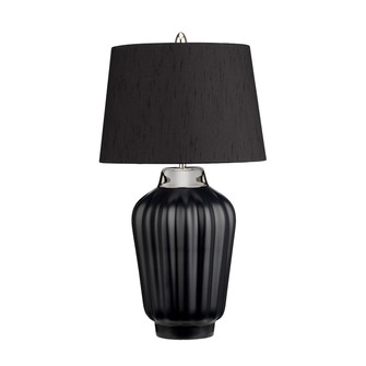 Bexley One Light Table Lamp in Black (175|QN-Bexley-TL-BKPN)