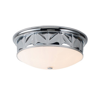 Epsilon Three Light Flush Mount in Polished Chrome (175|FM1300PC-17B)