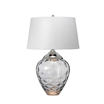 Samara Two Light Table Lamp in Polished Nickel (175|EL-SAMARA-TL-SMK)
