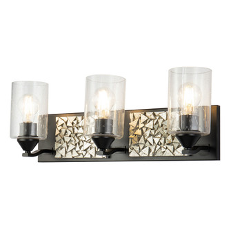 Bocage Three Light Vanity in Matte Black (175|BB90586MB-3B1S)