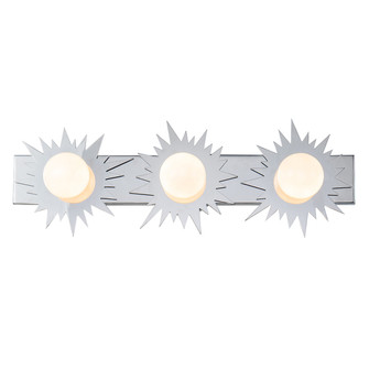 Soleil Three Light Vanity in Polished Chrome (175|BB90417PC-3)