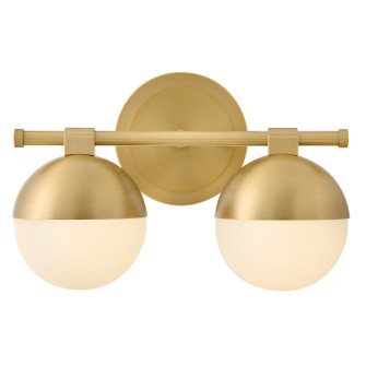 Bowie LED Vanity in Lacquered Brass (13|54562LCB)