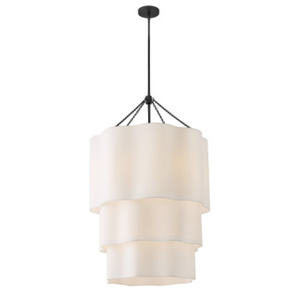 Gwen LED Chandelier in Black (13|47736BK)