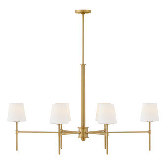Saunders LED Linear Pendant in Lacquered Brass (13|46955LCB)