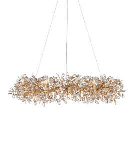 Crystal Bud 12 Light Chandelier in Clear / Brass (142|9000-1440)