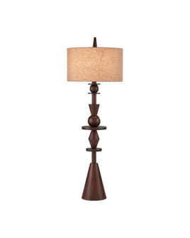 Cipher One Light Floor Lamp in Walnut Brown (142|8000-0192)