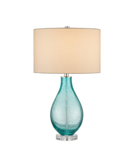 Mavi One Light Table Lamp in Light Blue-Green / Clear (142|6000-1121)