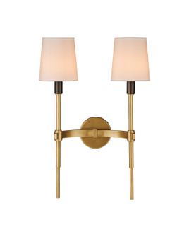 Grigsby Two Light Wall Sconce in Antique Brass / Bronze (142|5000-0320)