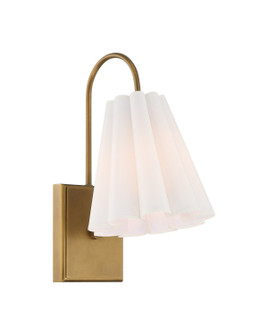 Blithe One Light Wall Sconce in Off-White / Coffee Brass (142|5000-0315)