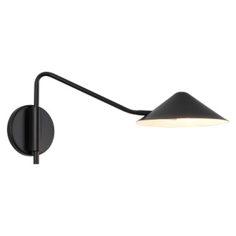 Ashford One Light Wall Sconce in Matte Black (452|WV636119MB)