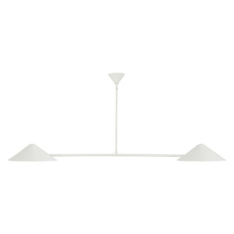 Ashford Two Light Linear Pendant in Antique White (452|LP636158AW)