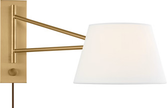 Hale One Light Wall Sconce in Estate Brass (454|SCRJWS199EBSWL)