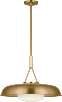 Liora One Light Pendant in Estate Brass (454|SCRJPD168EBSOEG)