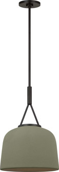 Liora One Light Pendant in Aged Iron (454|SCRJPD166AISS)
