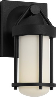 Otis One Light Wall Lantern in Textured Black (454|SCRJOWS190TXBOEG)