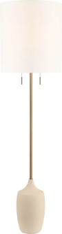 Sayer Two Light Floor Lamp in Estate Brass (454|SCRJFL175EBSISWL)