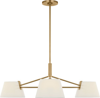 Hale Three Light Chandelier in Aged Iron (454|SCRJCH194AIWL)