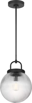 Preston One Light Pendant in Midnight Black (454|SCDJPD129MBKRG)