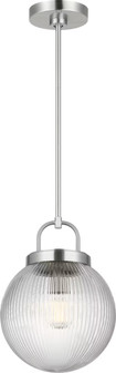 Preston One Light Pendant in Brushed Nickel (454|SCDJPD129BNRG)