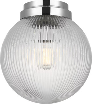 Preston One Light Flush Mount in Chrome (454|SCDJFM125CHRG)