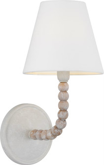 Fiona One Light Wall Sconce in Aged Pewter (454|SCCHCWS116APLWWWWL)