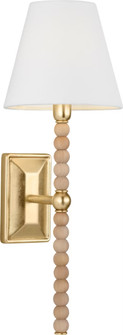 Fiona One Light Wall Sconce in Gild (454|SCCHCWS115GDNAWWL)