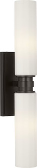 Fairfax Two Light Vanity in Aged Iron (454|SCCHCVN108AIOEG)